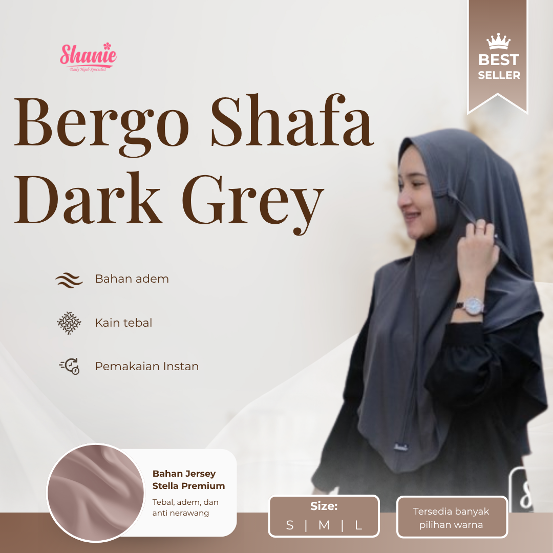SHAFA L DRAK GREY