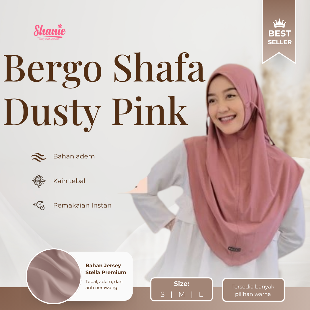 SHAFA L DUSTY PINK