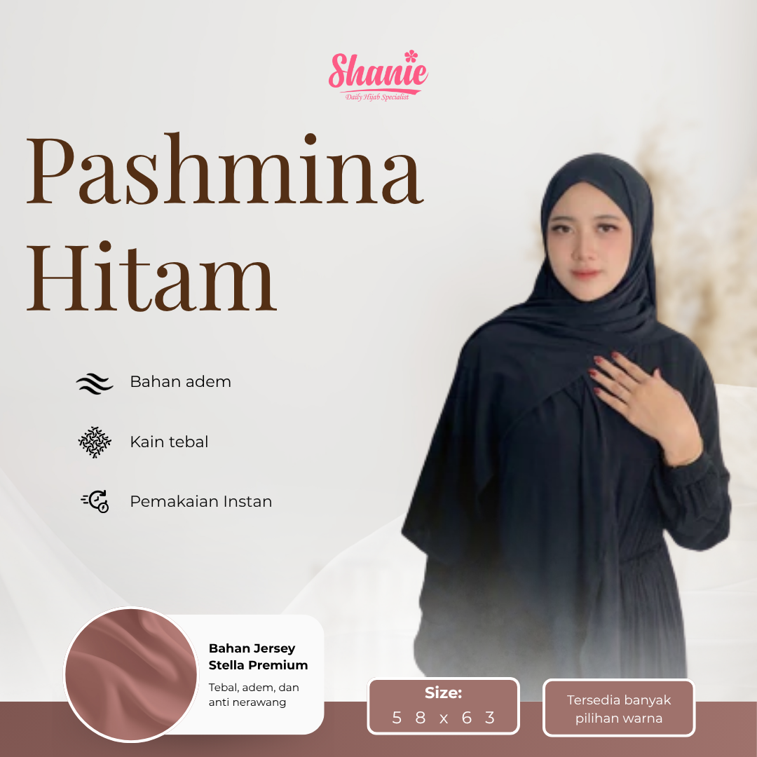 PASHMINA HITAM